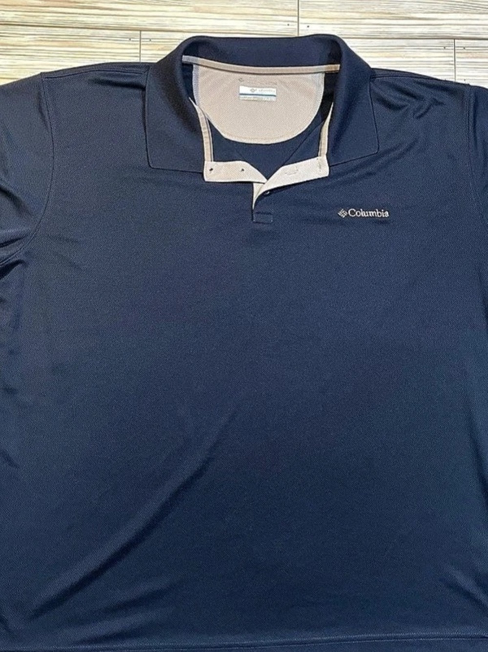 Columbia Kahuna Polo Shirt in Blue Size XXL